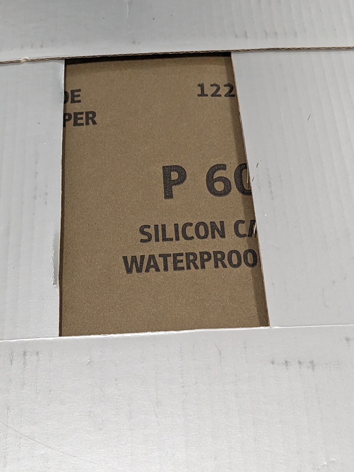 Sanding Sheet: 600 Grit, Silicon Carbide Qty 50 02-0600