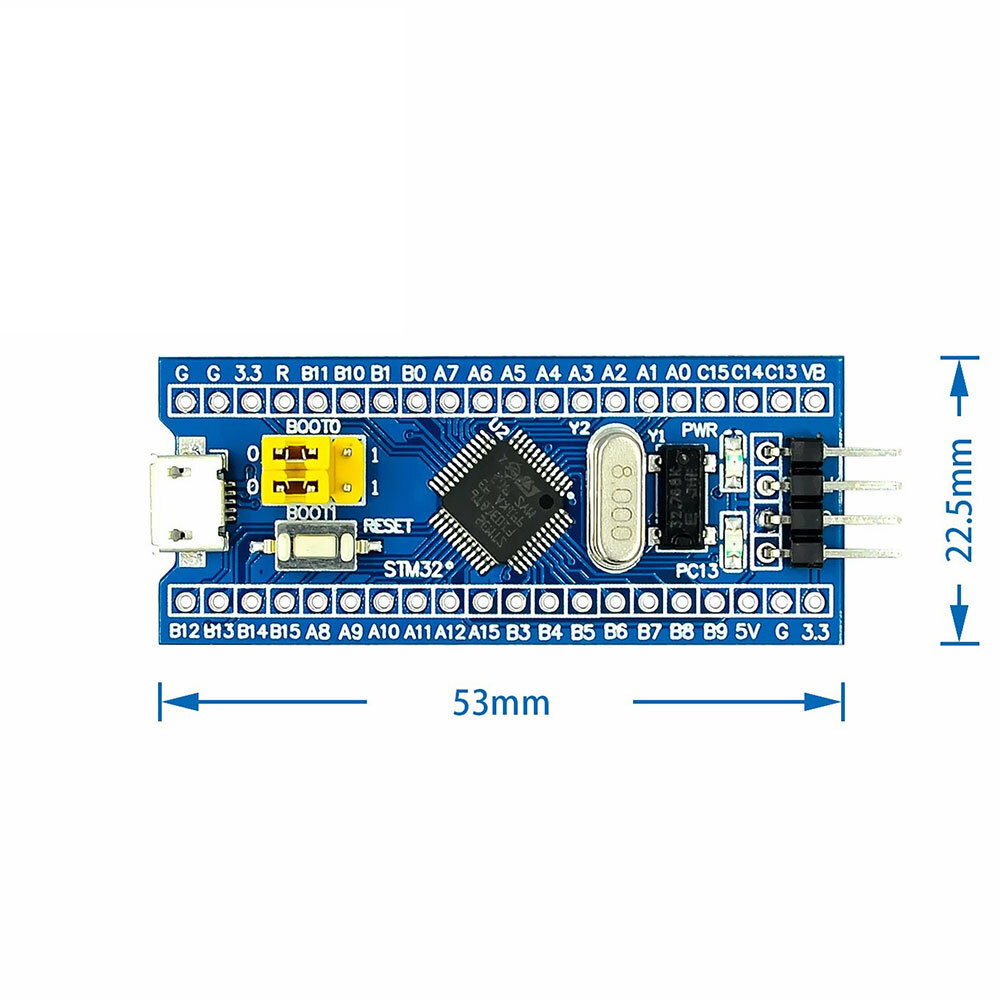 USA 2/4/6Pcs STM32F103C8T6 ARM STM32 Minimum System Development Board Module