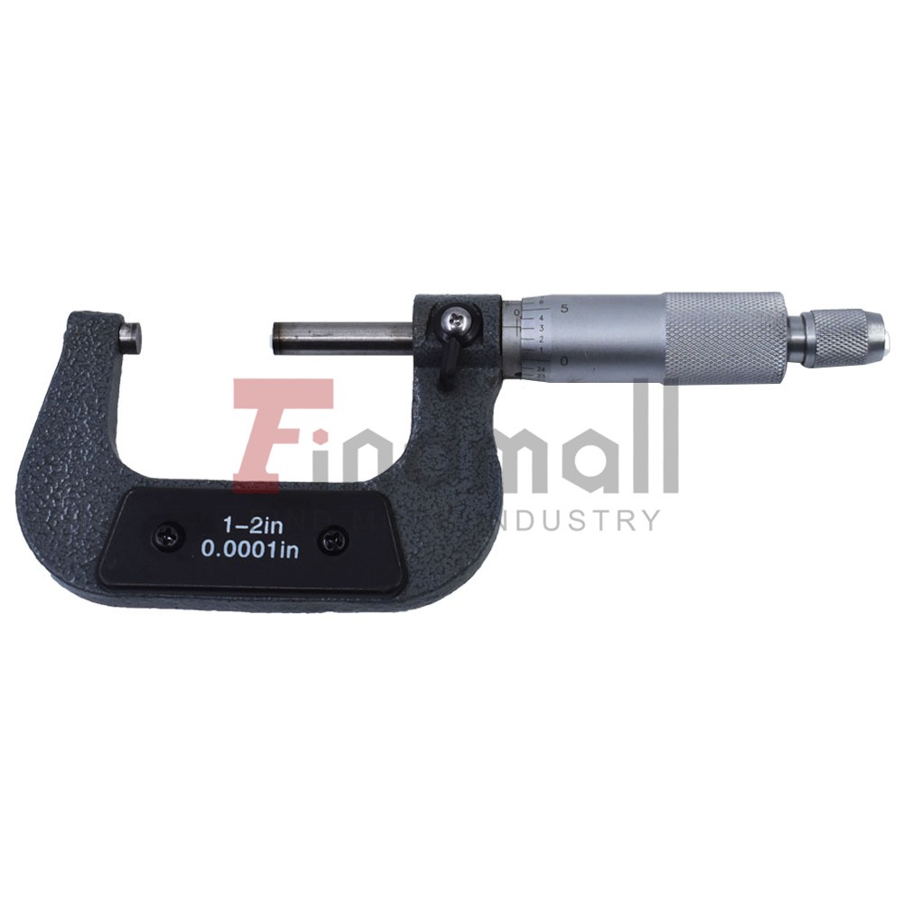 HiGH PRECISION 1 – 2 INCH STANDARD OUTSIDE MICROMETER .0001″