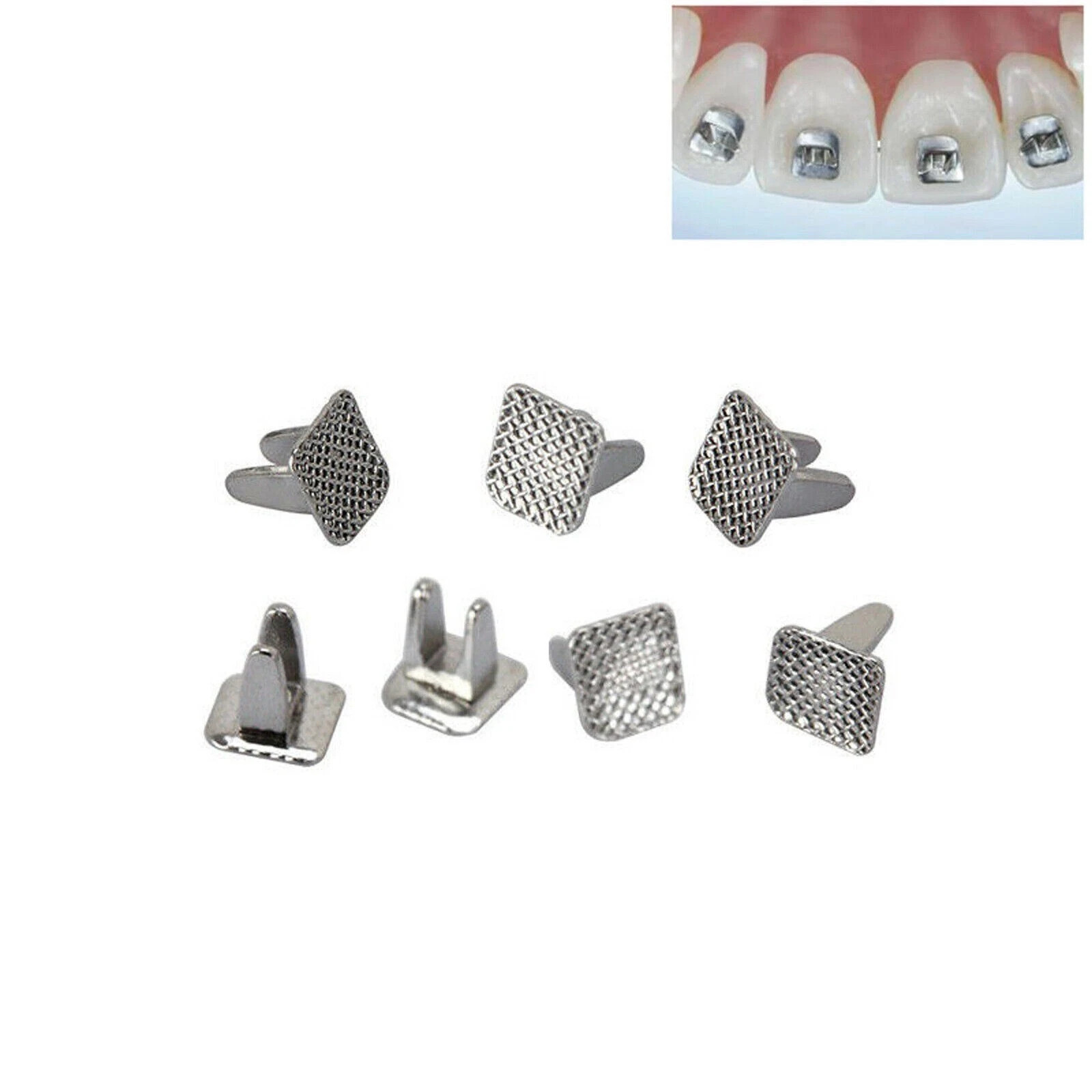 10Pcs/Pack Dental Orthodontic Mini Bondable Lingual Hinges Spur Tongue Educator