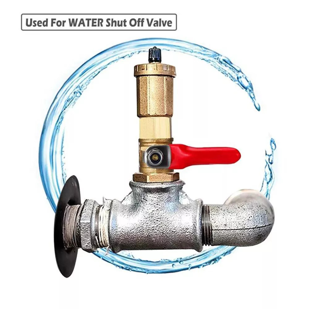 6PCS 1/4″ Male Female NPT Brass Ball Valve Water Air Tank Drain Shut Off USA