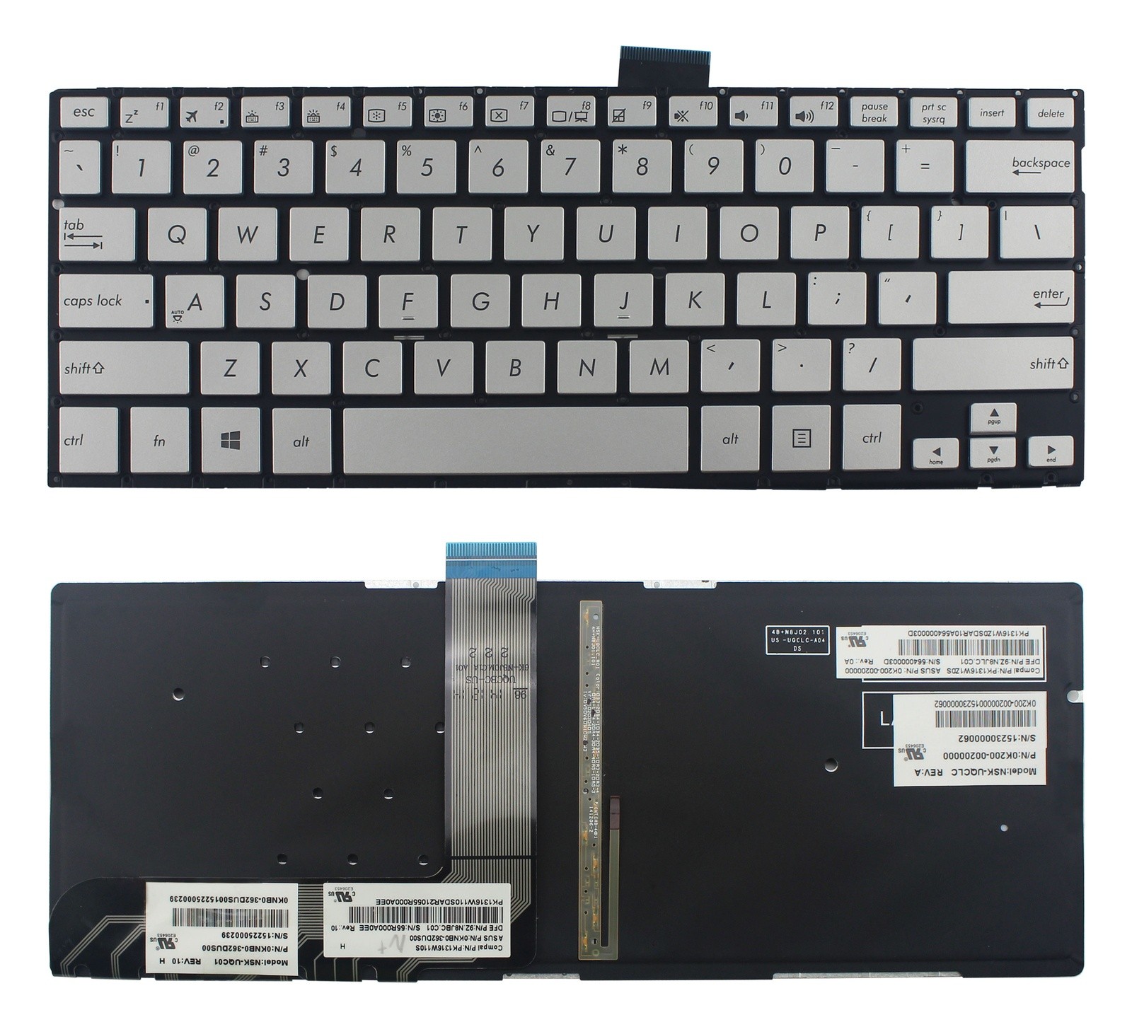Backlit US Keyboard For TP300 TP300LD TP300LJ TP300UA TP301 TP301UA *hh