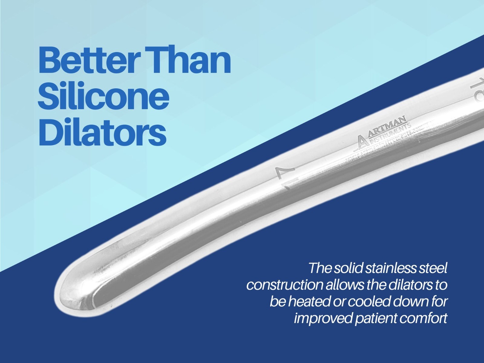 Set of 8 Hegar Dilator Sounds 7.5″ Double-Ended Stainless Dilators