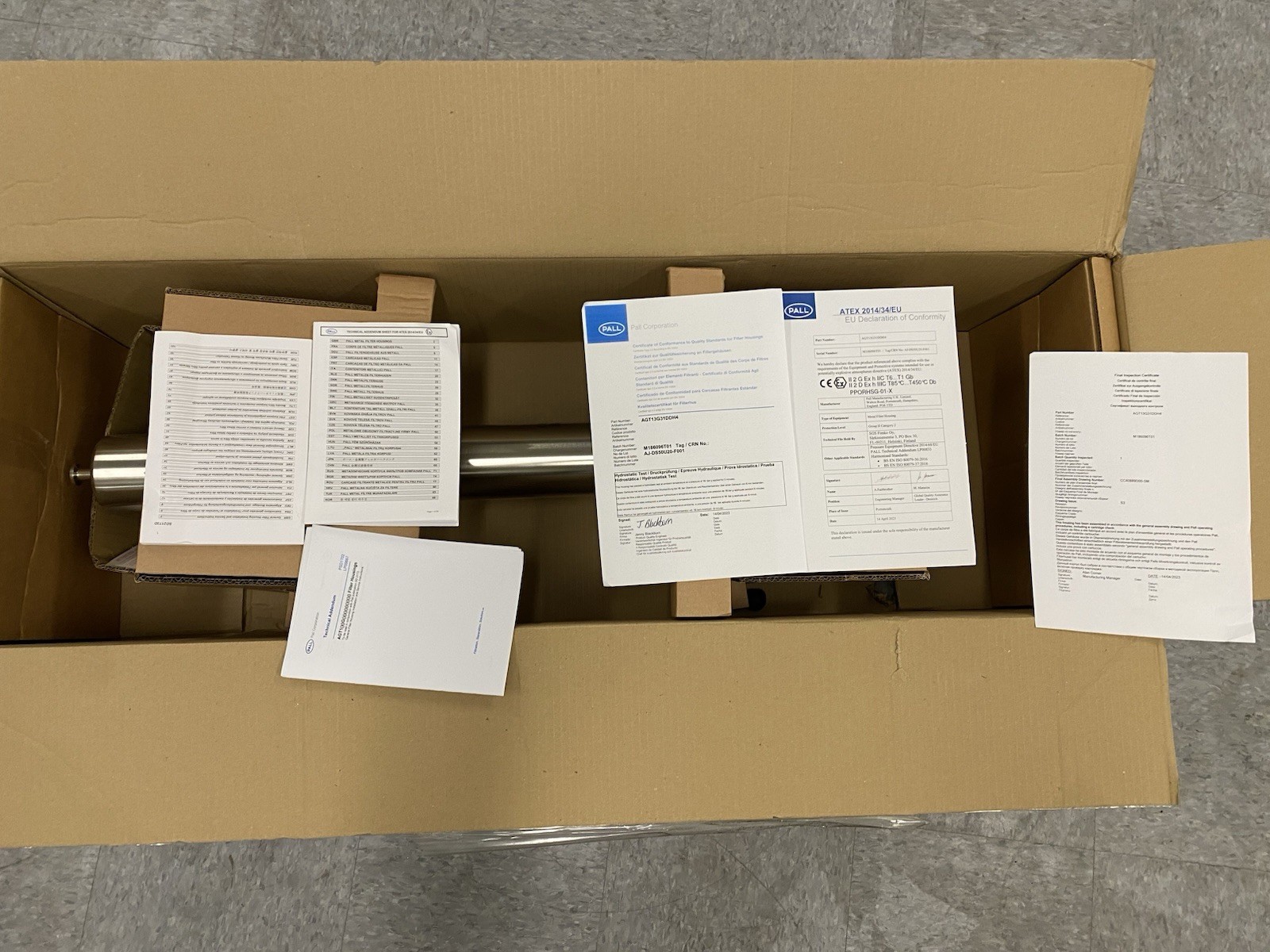 Pall Corporation Housing, Model AGT13G31DDH4
