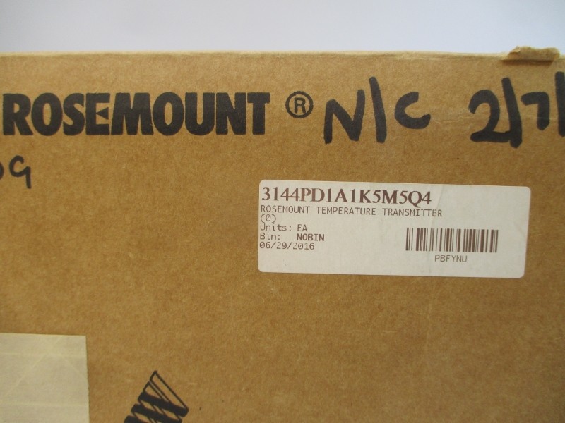 ROSEMOUNT 3144PD1A1K5M5Q4 12.0-42.4VDC REV. 1.1.1 NSMP