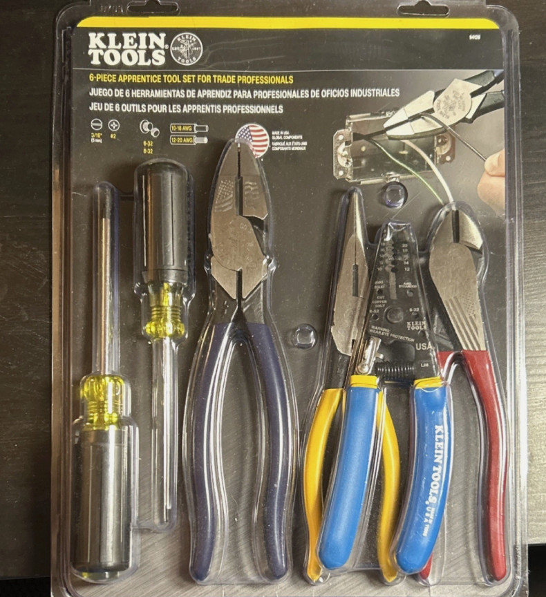 Klein Tools 6-Piece Apprentice Tool Set (94126)