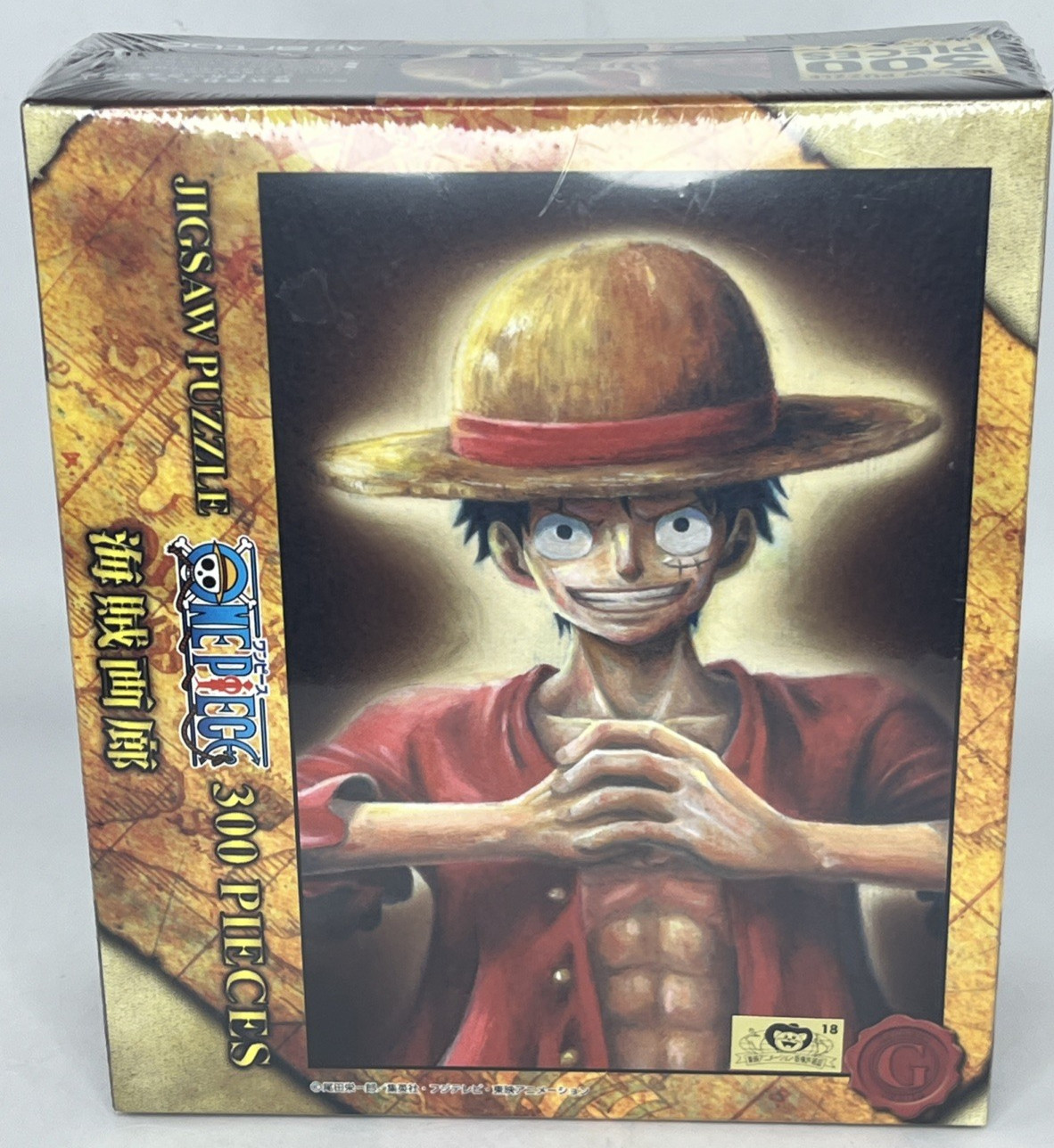 Ensky 300 Piece Jigsaw Puzzle One Piece Portrait “Monkey D Luffy” (26x38cm)