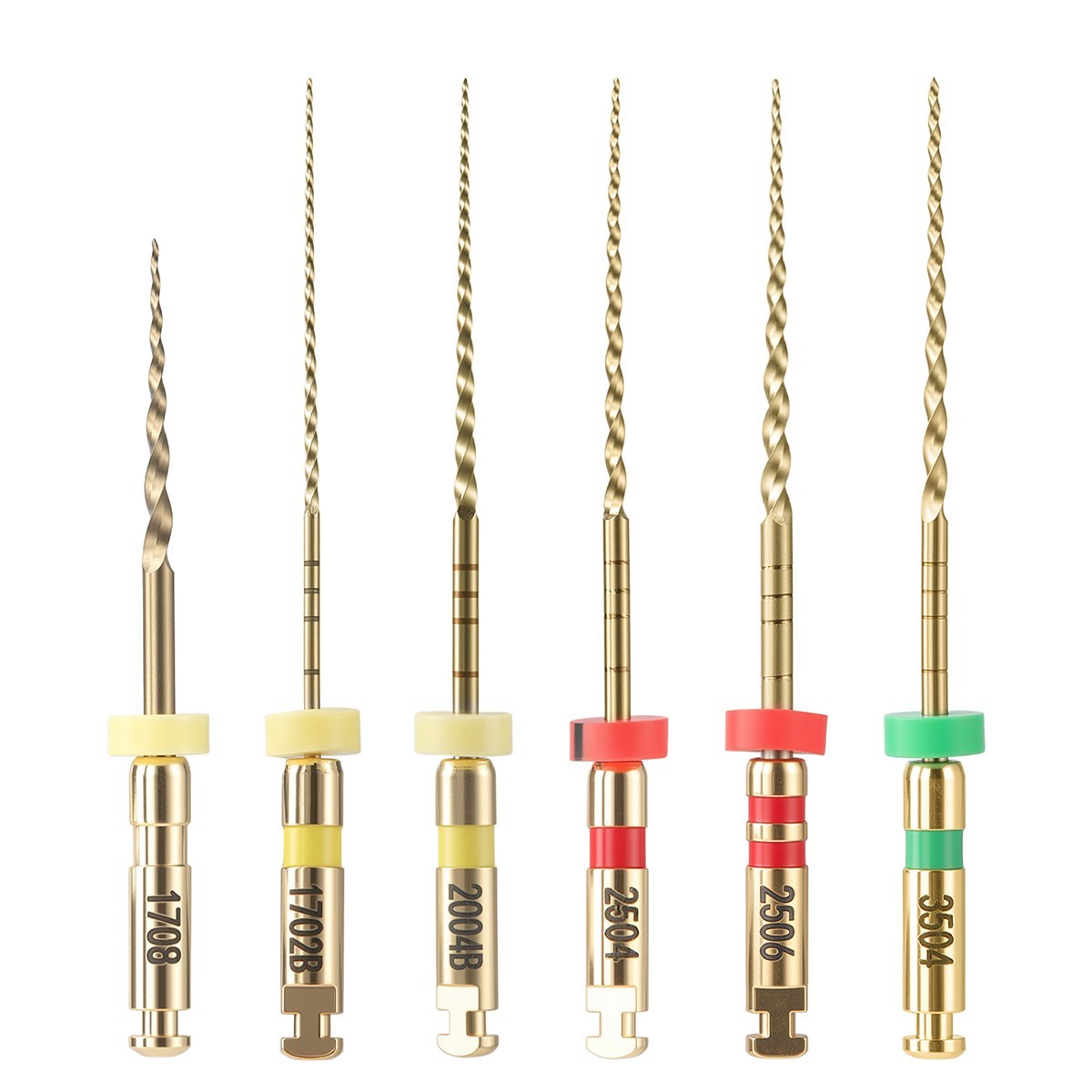 AZDENT Series E Dental Heat Activated Rotary Endo Files #17-#35 21mm/25mm Engine