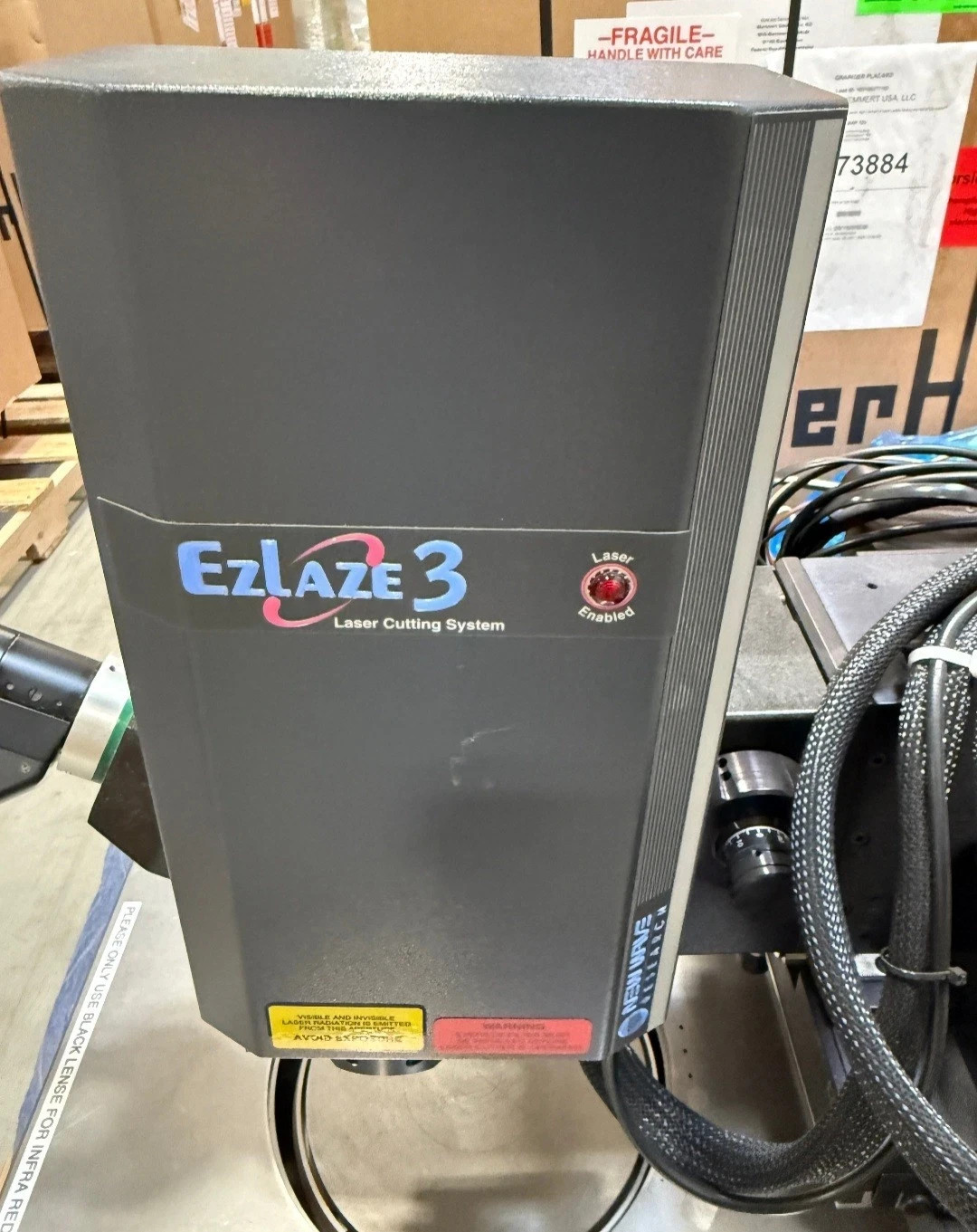 New Wave Research EZLaze 3 Laser Controller EZ Laze Yag 1064 532 NM Power Supply
