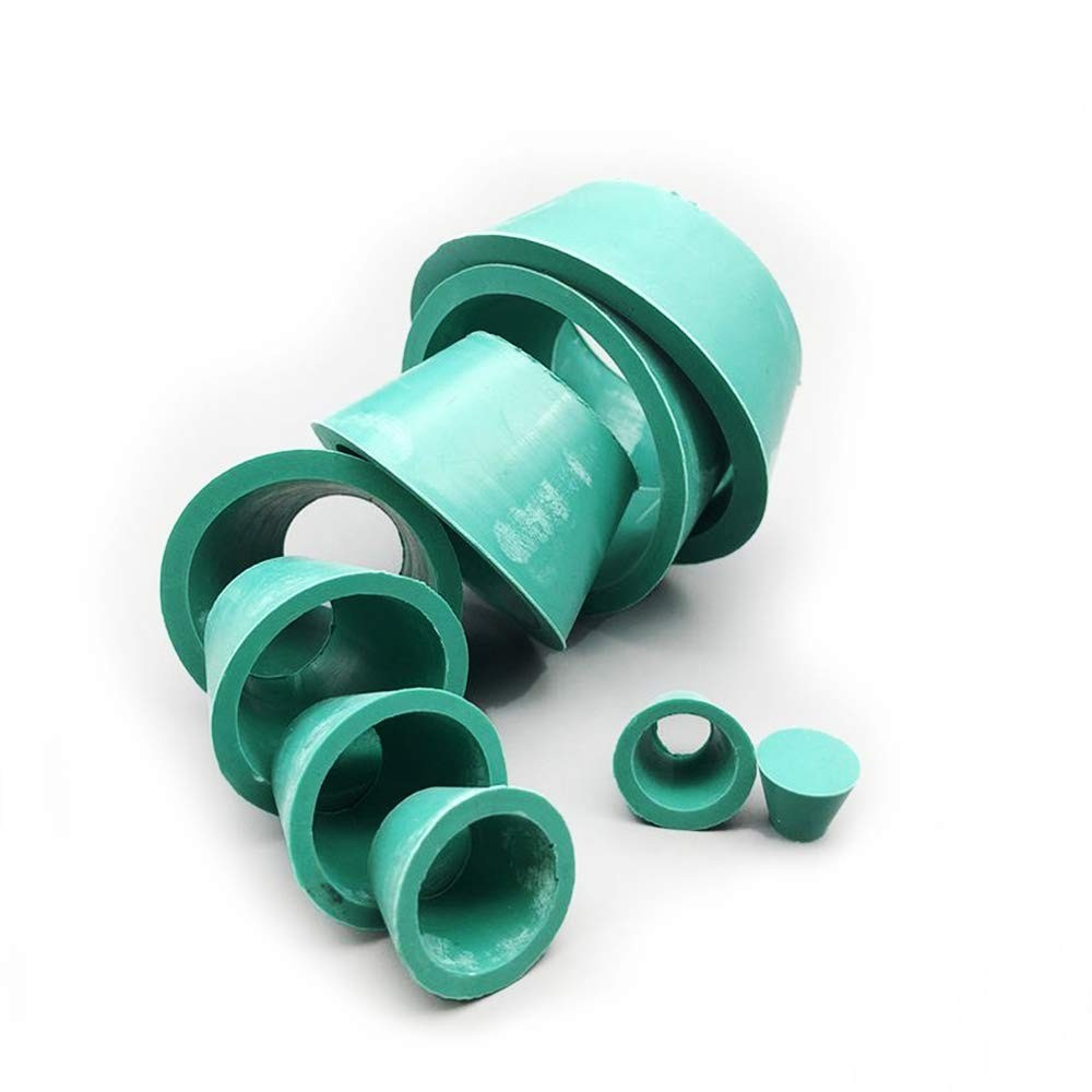 9 Count Buchner Funnel Flask Adapter Set, Tapered Collar, 9 Sizes