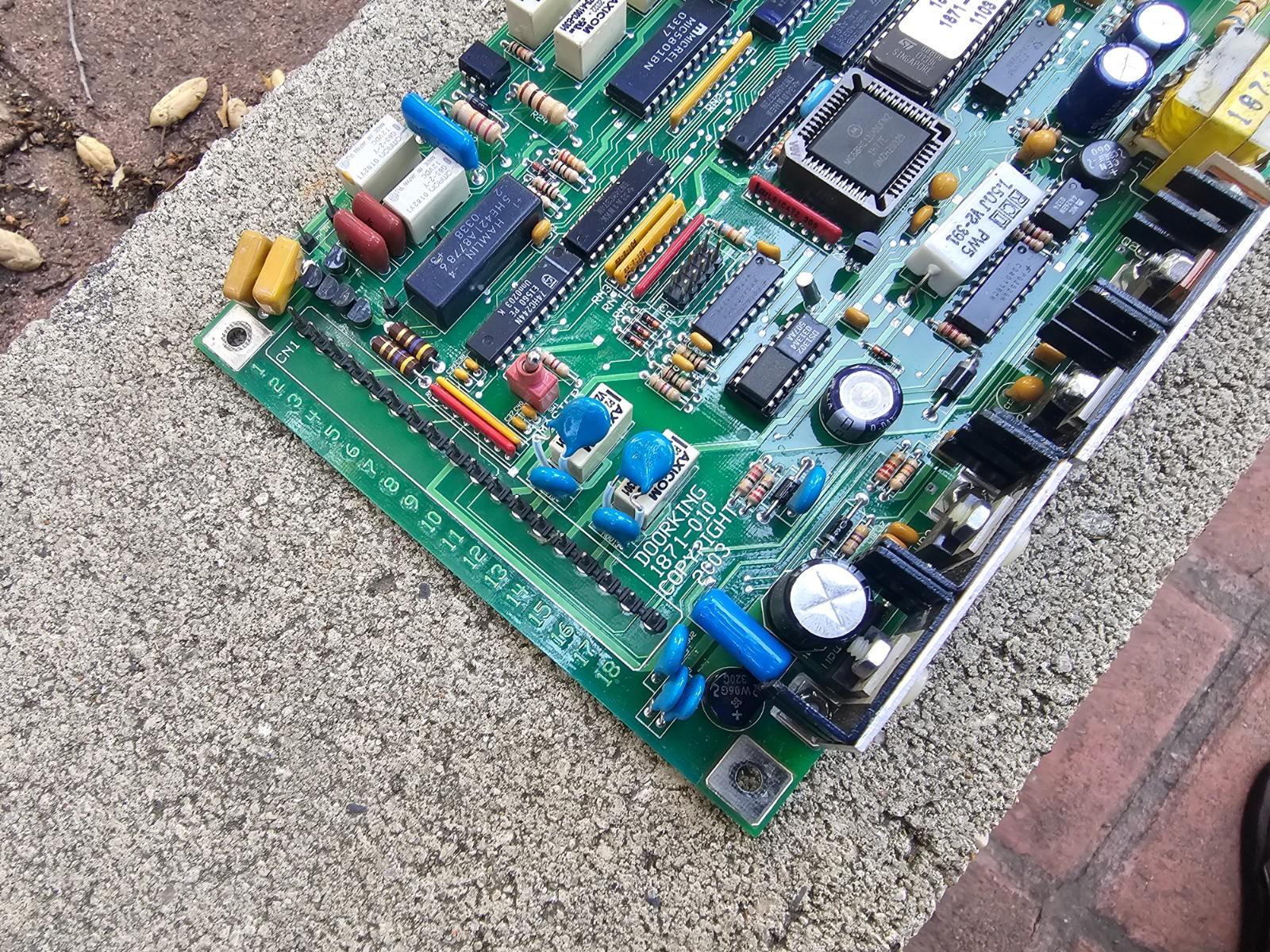 DKS Doorking 1871-010 Circuit Board – UNTESTED – See the Description / Pictures