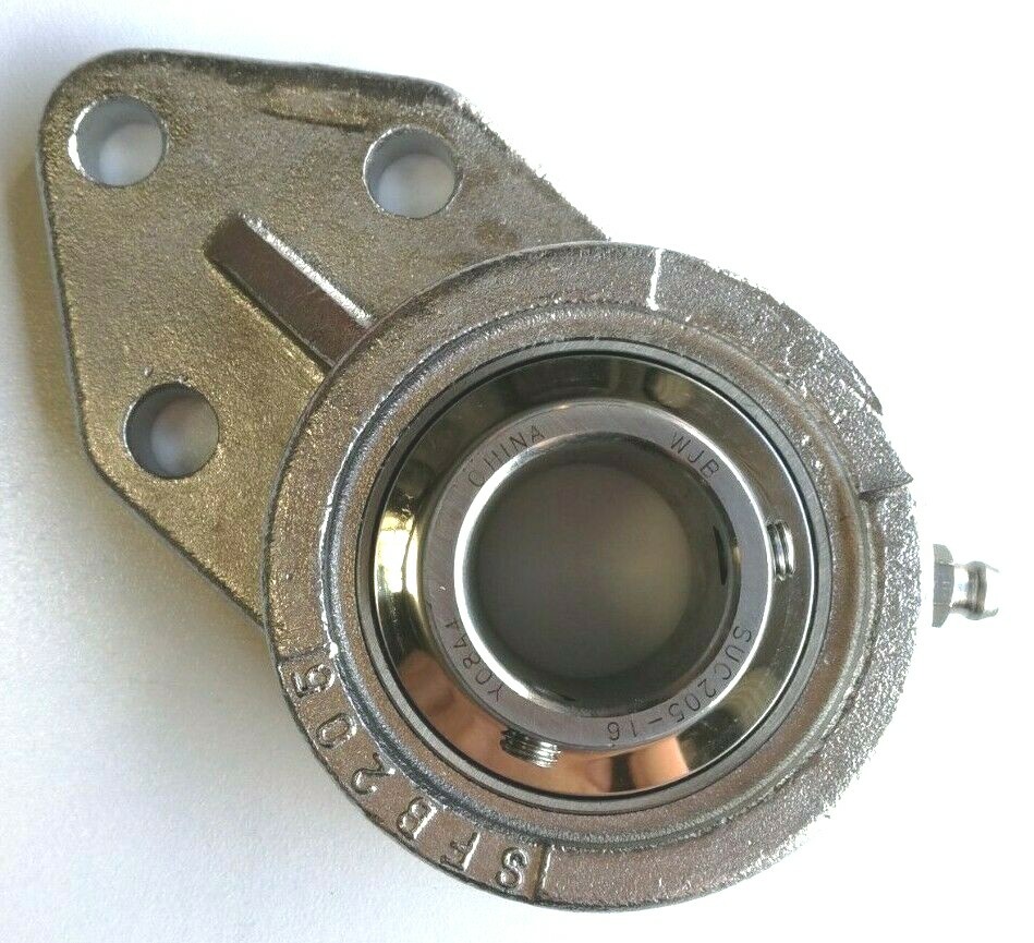 Premium SUCSFB204-12 3-Bolt Flange Bracket Unit 3/4″ Bore | Stainless UCFB204-12