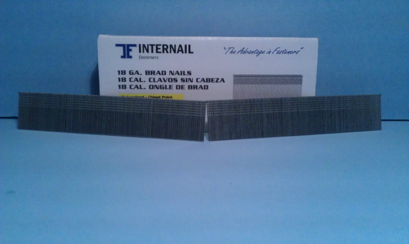 1″ Inch 18 Gauge Galvanized Finish Brad Nails 5,000 Count