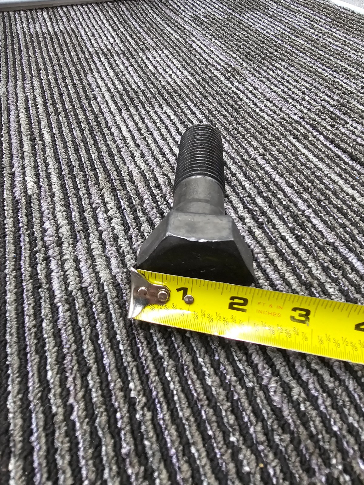 CAT 11.9 Hex Head Bolt 5 Inch Length x 1 Inch Diameter x 2 Inch Head