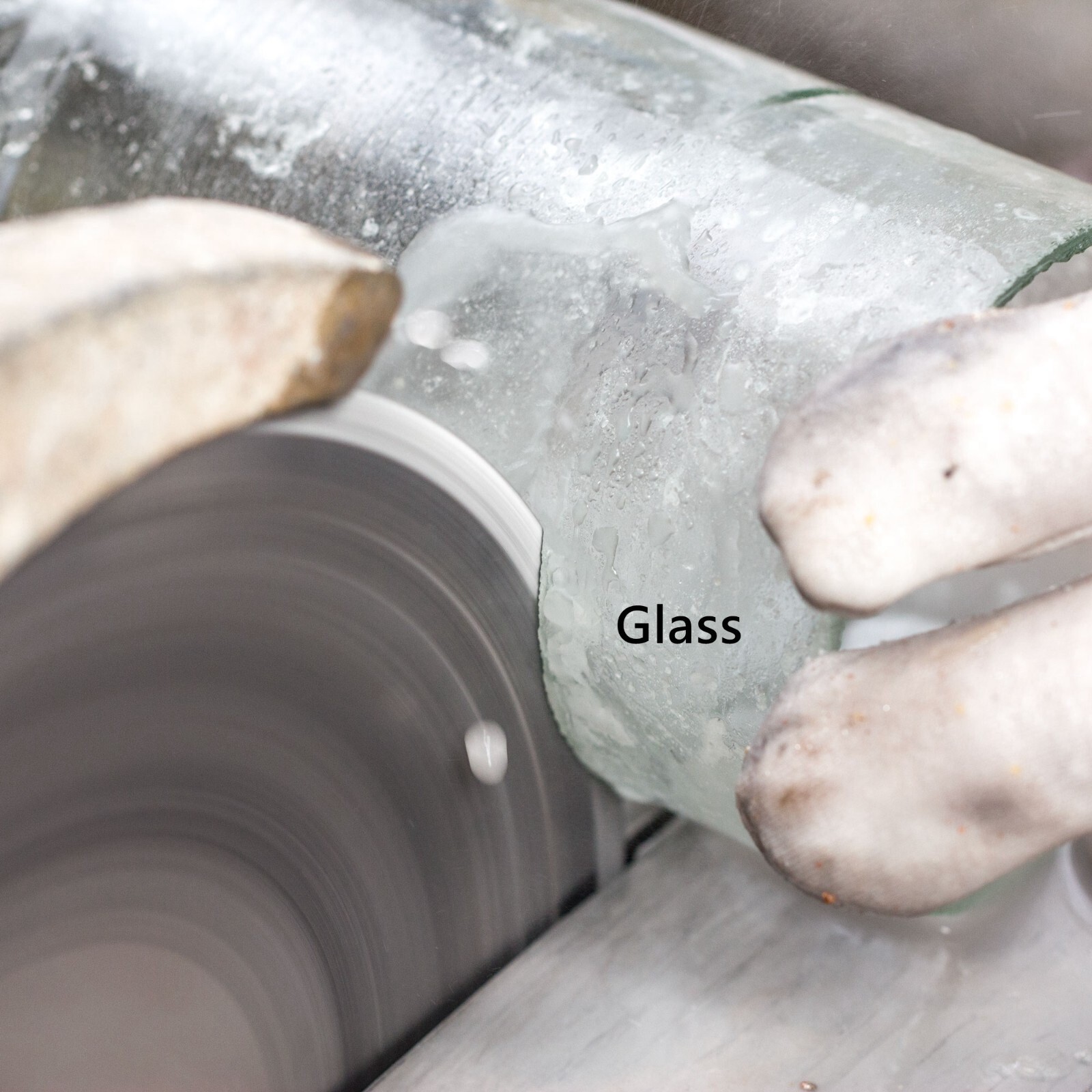 10″ Lapidary Saw Diamond Blade 16mm Arbor Hole Thin Notched Rim for Cutting Rock