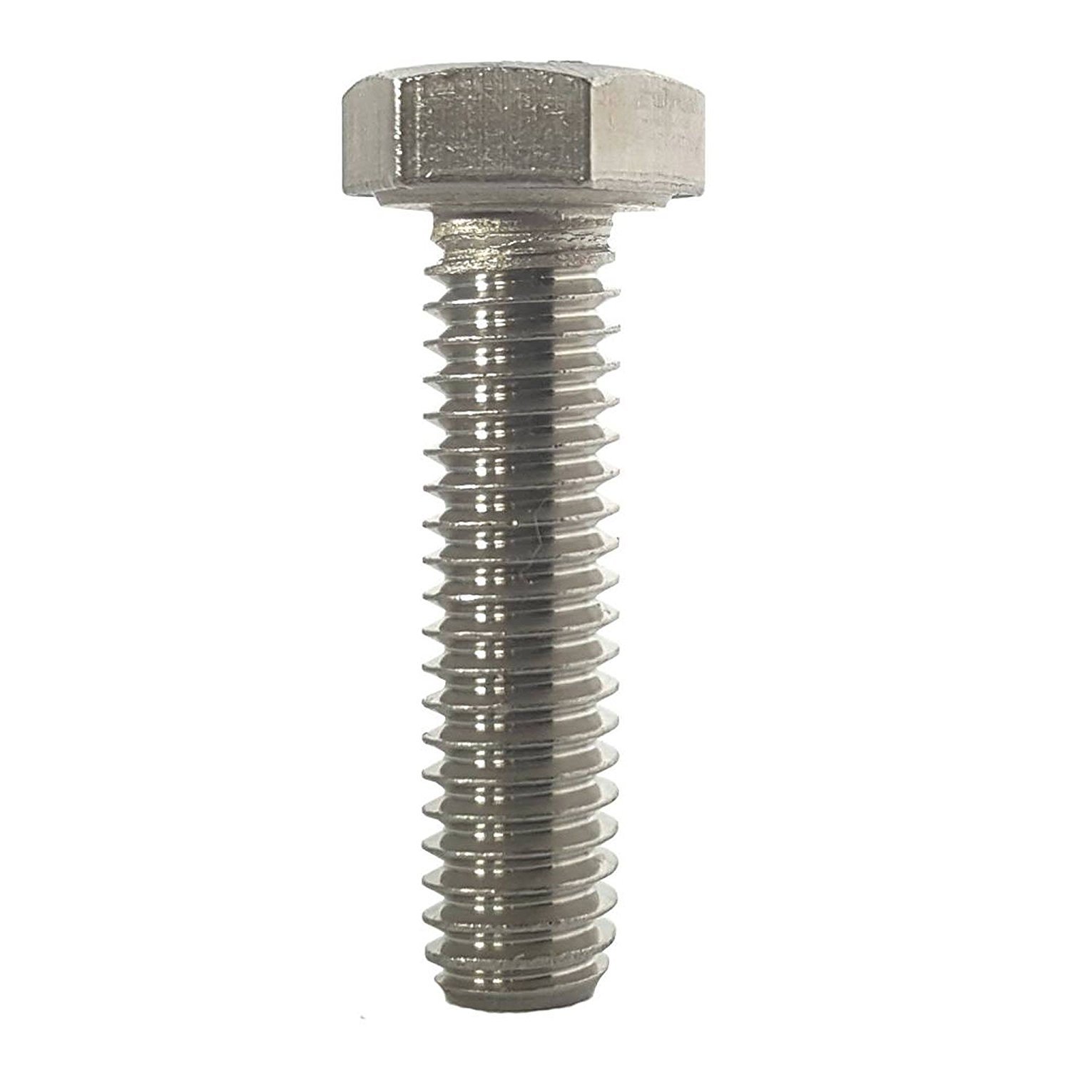 3/4-10 x 2″ Stainless Steel Bolts Hex Head Grade 18-8 Qty 100
