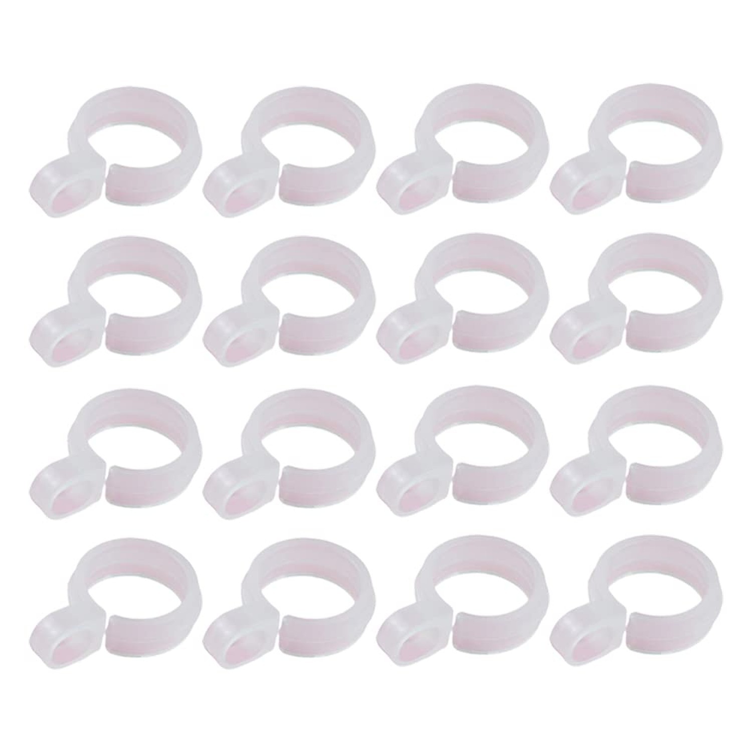 50 Pcs Plastic Windproof Hanger Hooks Clothes Hanger Buckle Clip Laundry Hang…