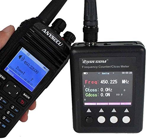 SF401 Plus 27Mhz-3000Mhz Radio Portable Frequency Counter Meter with CTCCSS D…