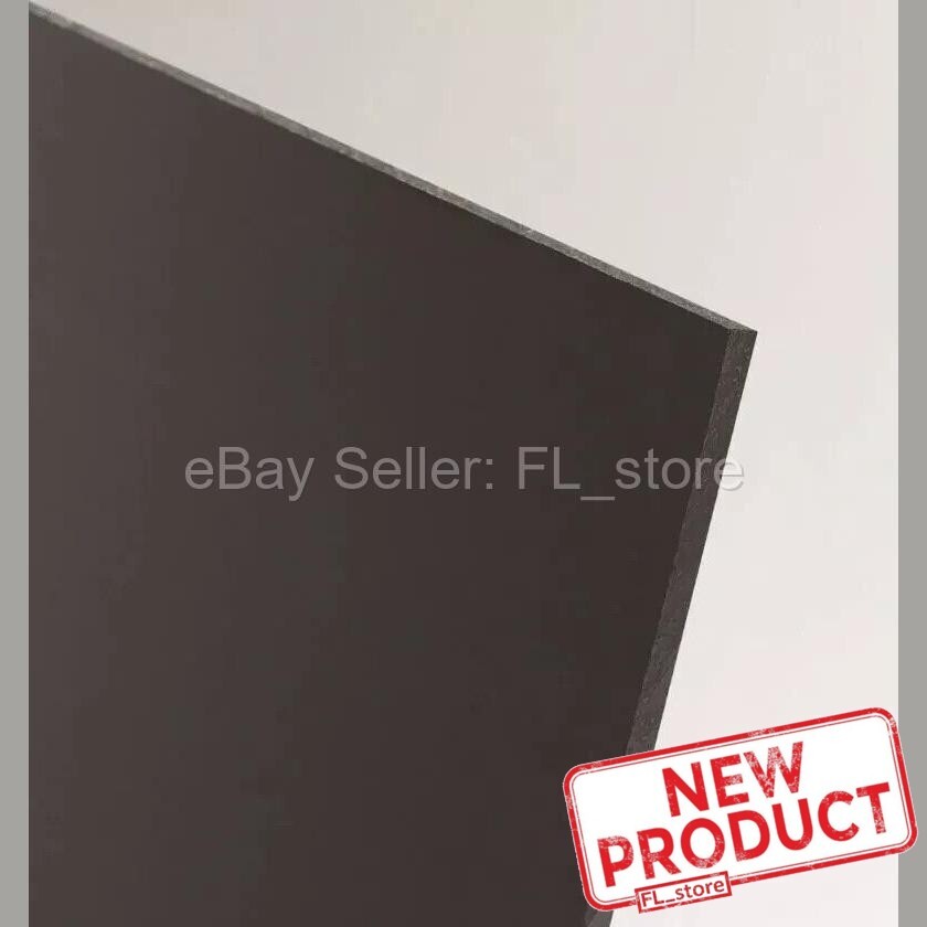 Black Plastic Sheet High Density Polyethylene 1/2″ Thick x 24″ L X 12″ W HDPE