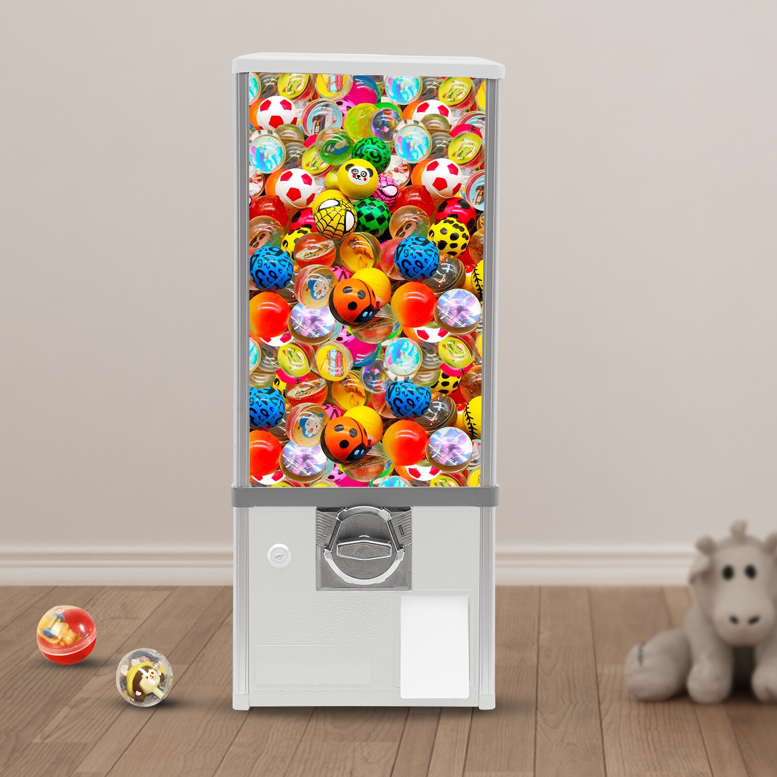 25 in Commercial Vending Machine Vending Machine Candy Vending Machine White