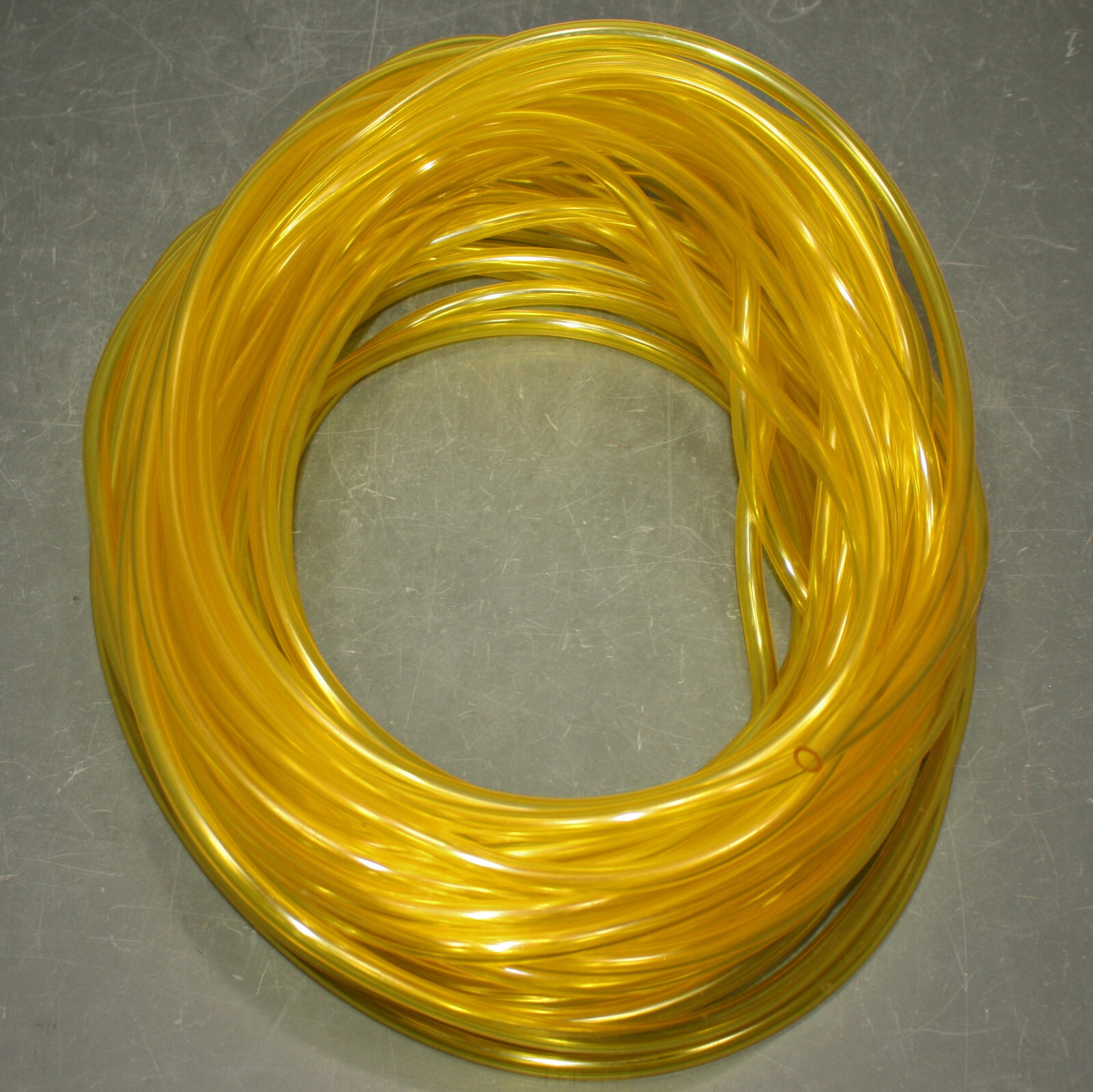 Excelon PVC Fuel & Lubricant Tubing 4506, 1/4″ ID x 3/8″ OD x 100 ft Yellow Hose