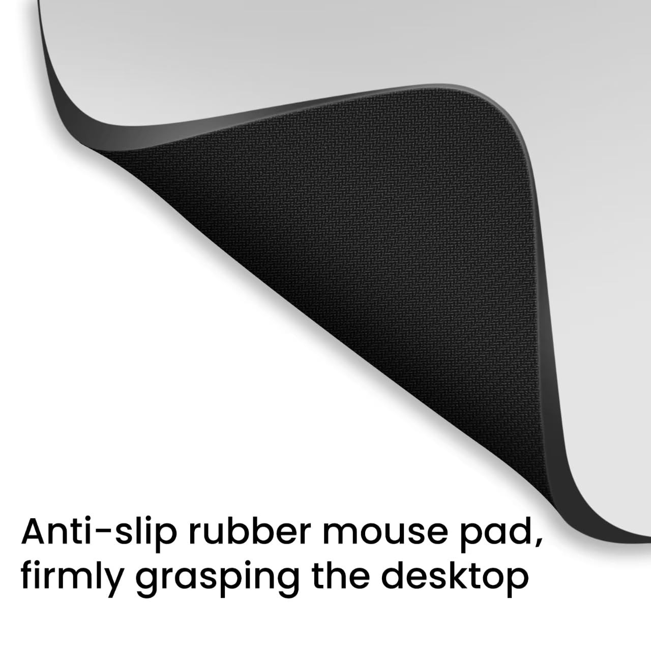 ZYAOTWQZ Small Mouse Pad 6 x 8 Inch, Horizontal and 8L x 6W inches, Grey