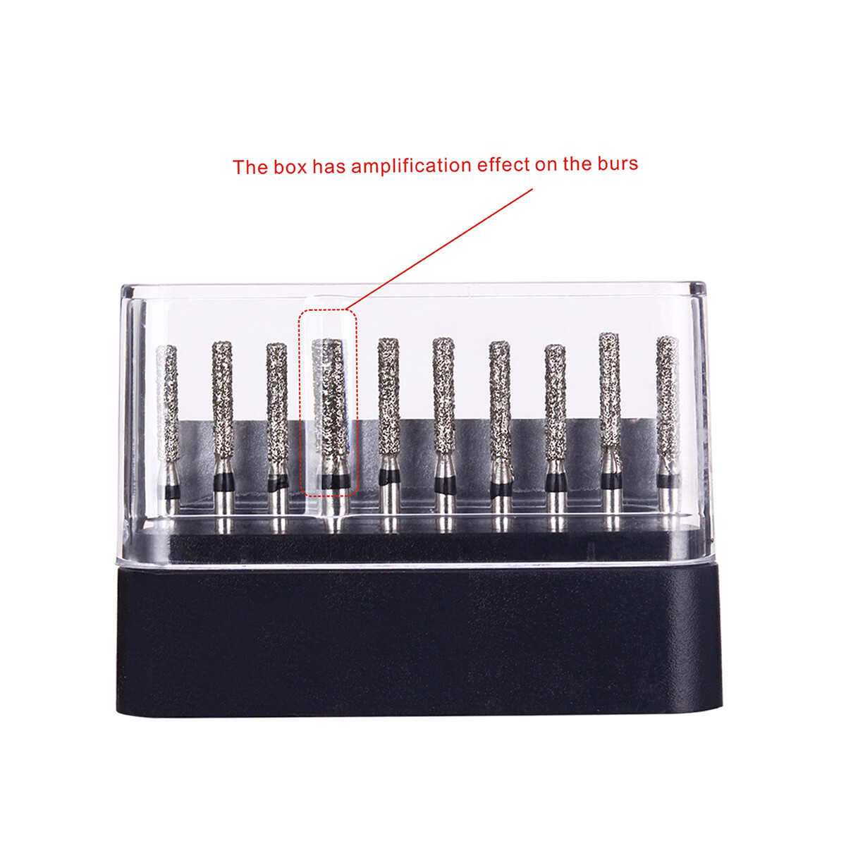 10 boxes Dental Diamond FG Burs High Speed SF-12S AZDENT