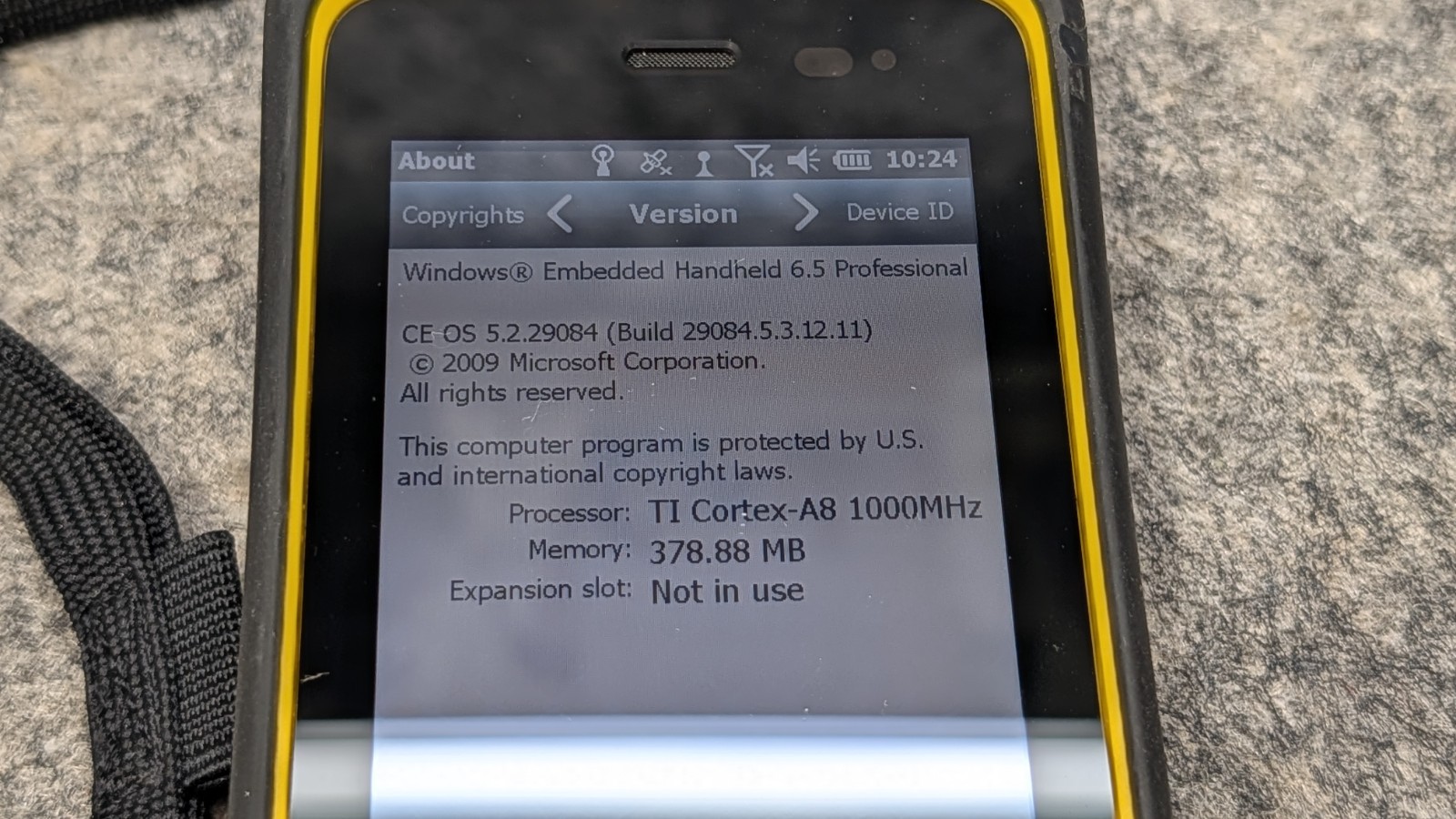 Trimble Juno 5 Series T41/5 Handheld Data Collector – Windows Embedded