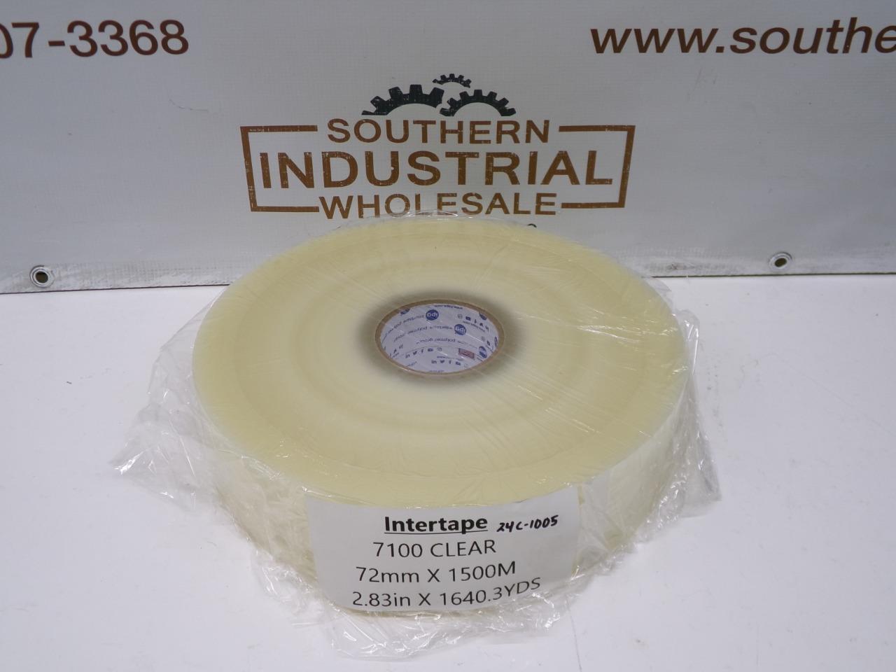 Intertape 7100 Clear Hot Melt Carton Sealing Tape 72mm x 1500m