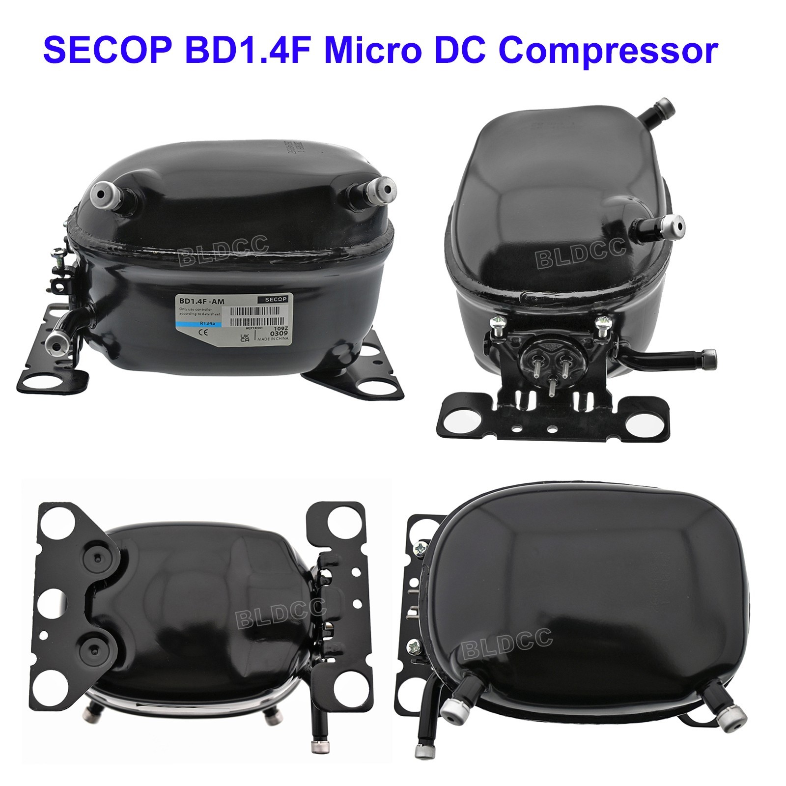 SECOP 12V/24V DC Micro DC Compressor & 101N2040 Electronic Start Unit Controller