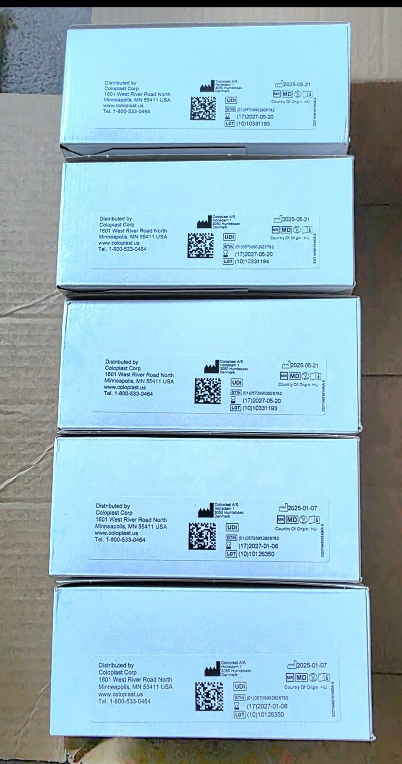 Coloplast SenSura Mio 10481 One-Piece Drainable Urostomy Pouch Convex CTF