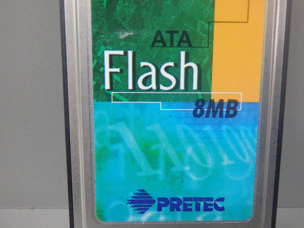 Paj008 – Pretec – Ata Flash Memory Card 8mb Used