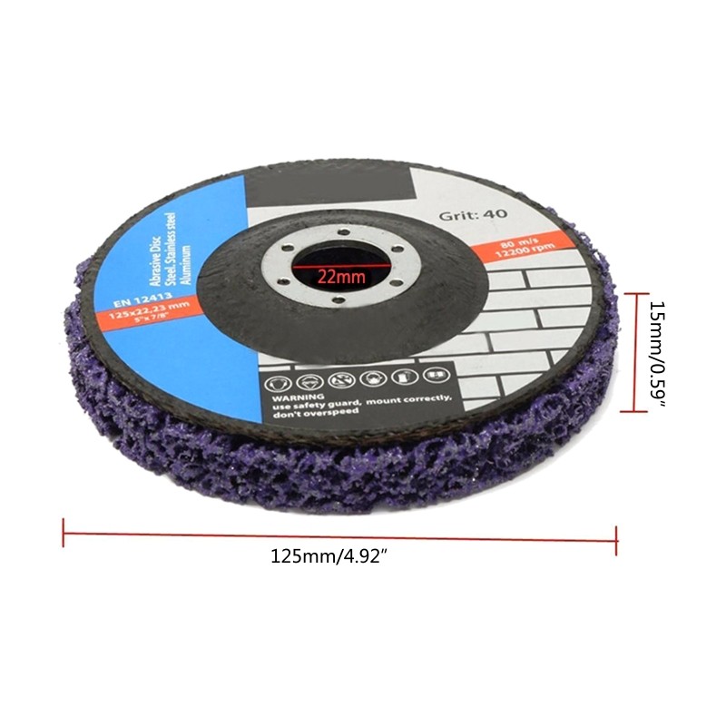 6pcs/set 125mm 5 Inch Sanding Discs Wet Dry Sanding Discs Wheel Polishing Pad