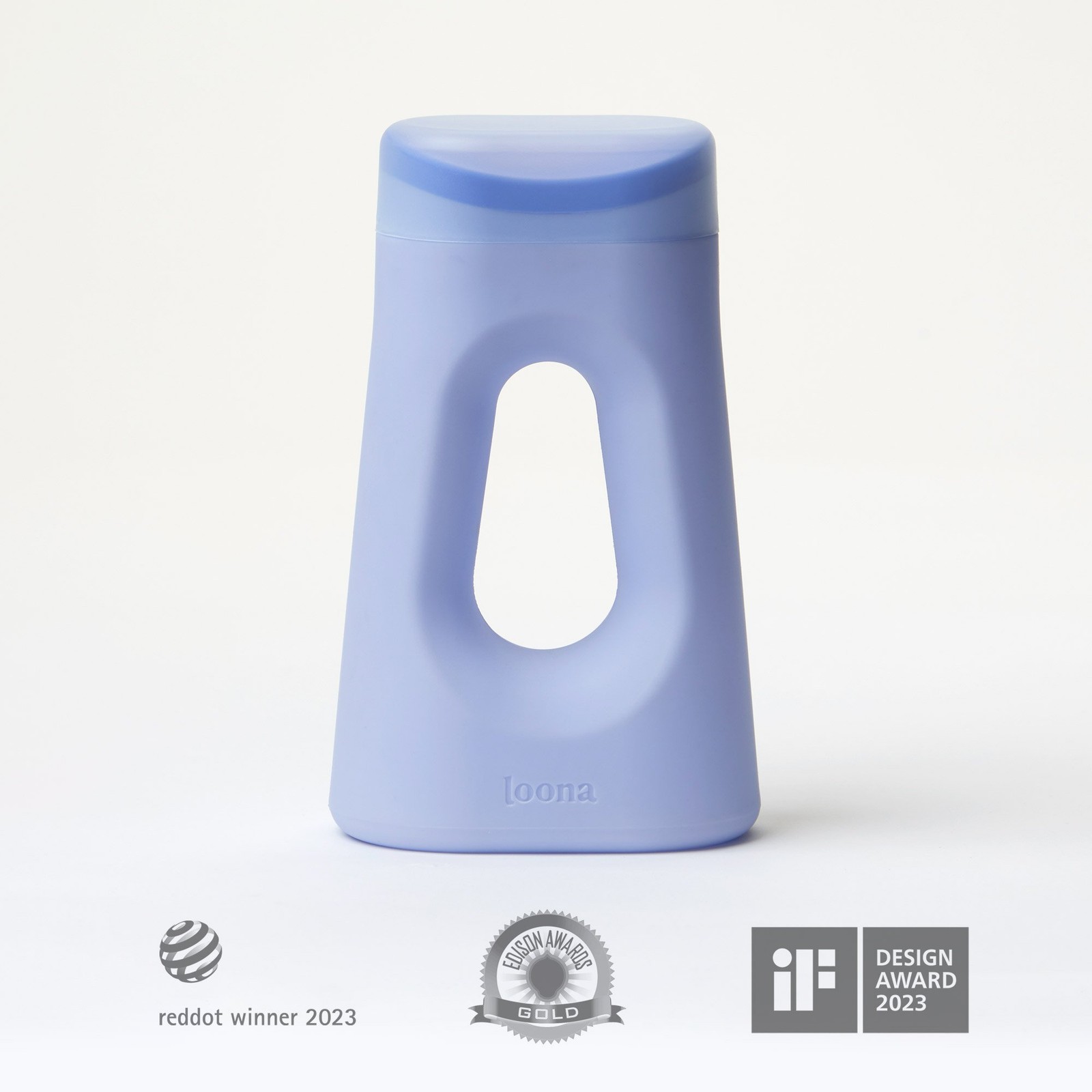 Boom Home Medical The Loona Female Urinal, Loona Blue (24/CS)