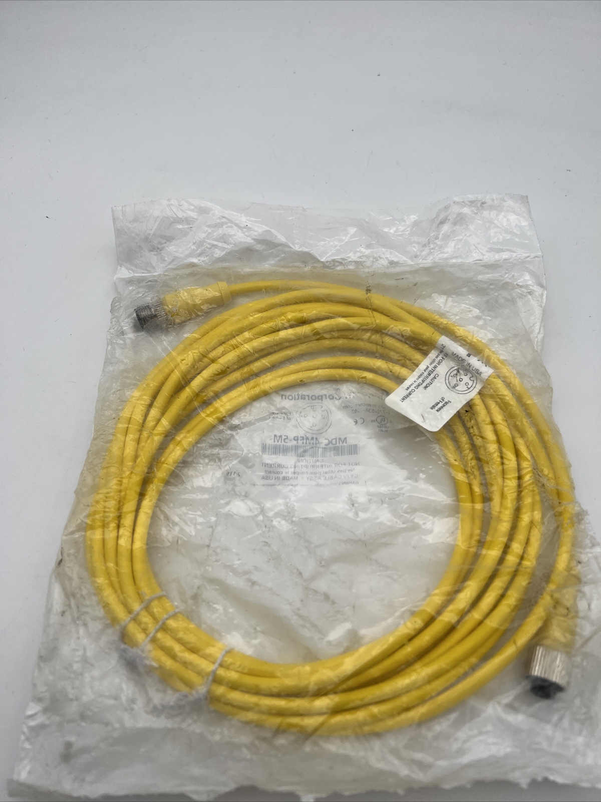 Mencom Corporation Sensors MDC-4MFP-5M Micro-DC Series