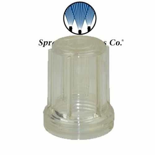 1 PC Spraying Systems CP23172-NY Clear Nylon Strainer Bowl