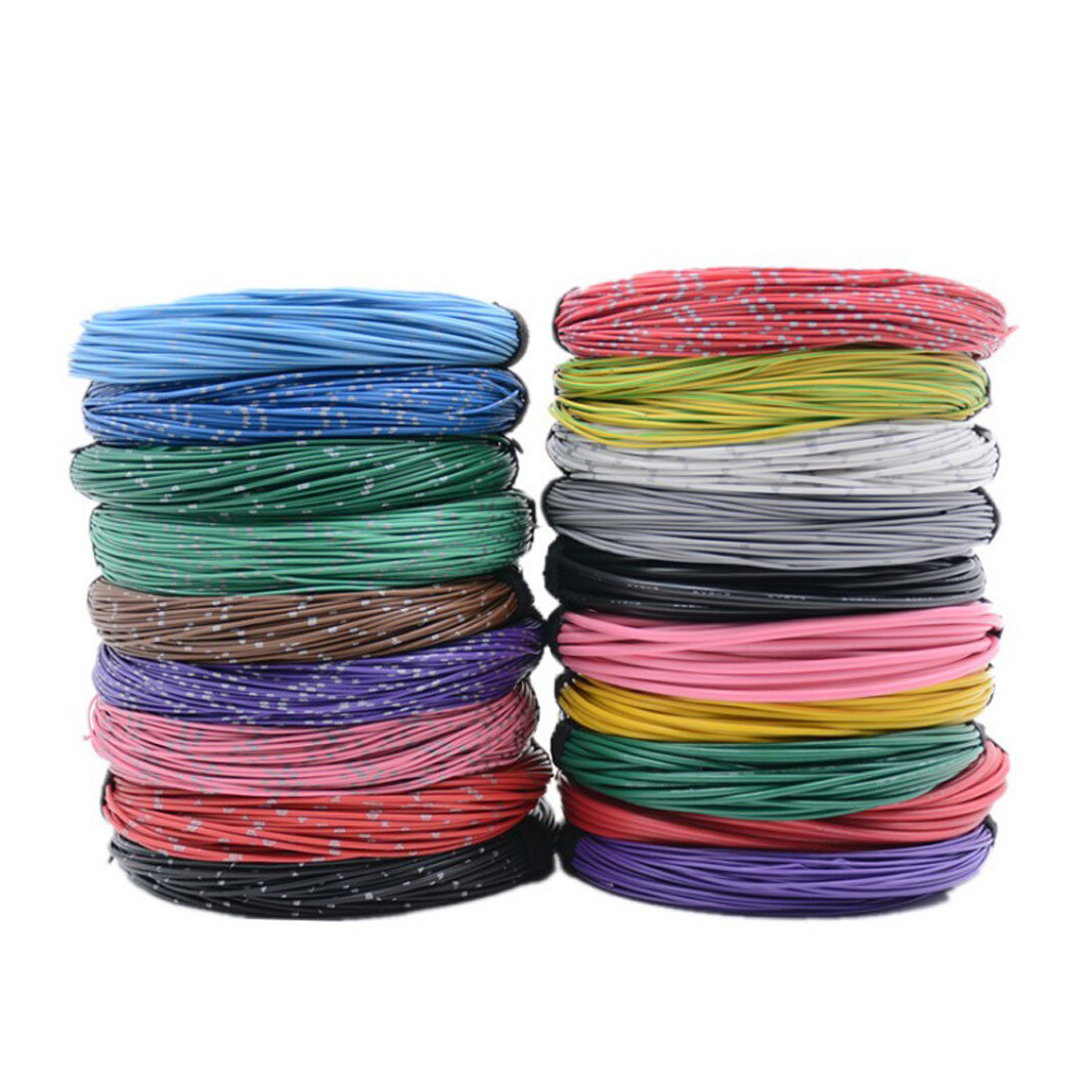 AVSS Car Wire Cable 0.3/0.5/0.85/1.25/2mm² Colorful Insulation Thin-Walled Wires