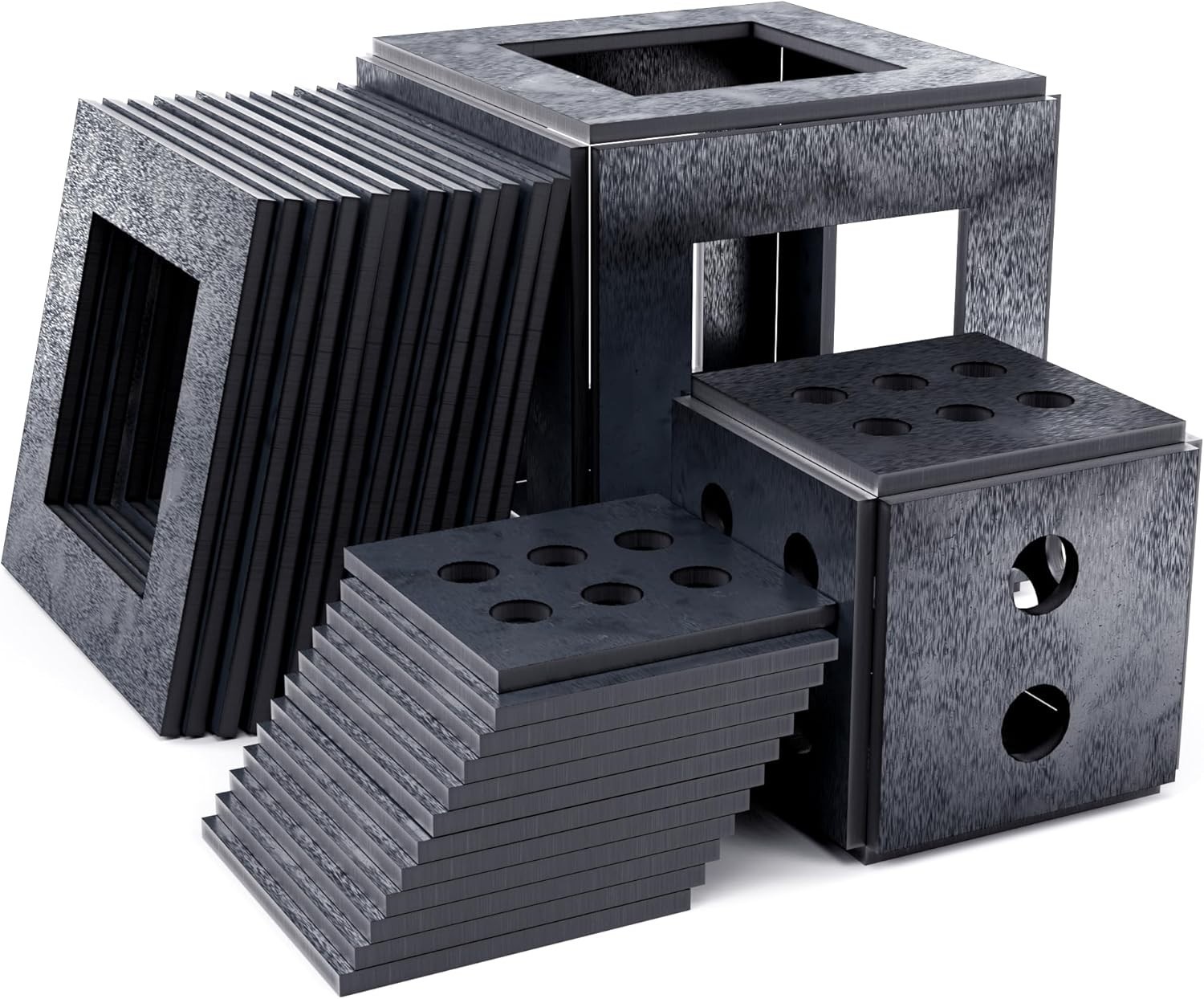 DIY Welding Kit: 24 Pre-Cut 11 Gauge Mild Steel Sheets for Creative Projects