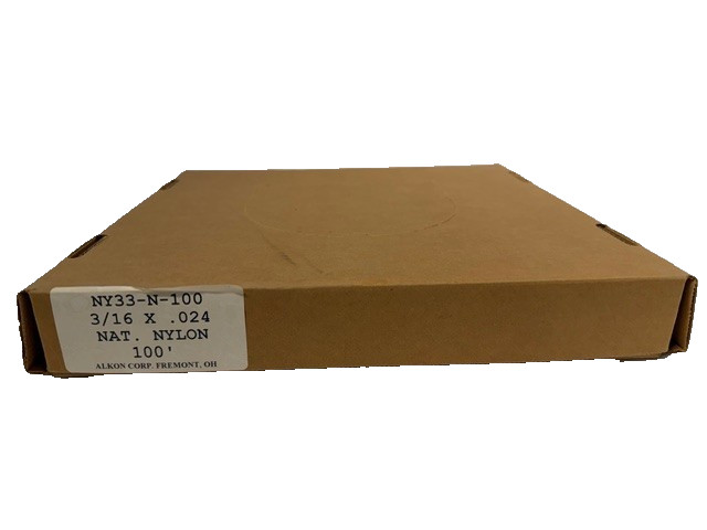 ALKON NY33-N-100 3/16 x .024 NAT NYLON TUBING 100′