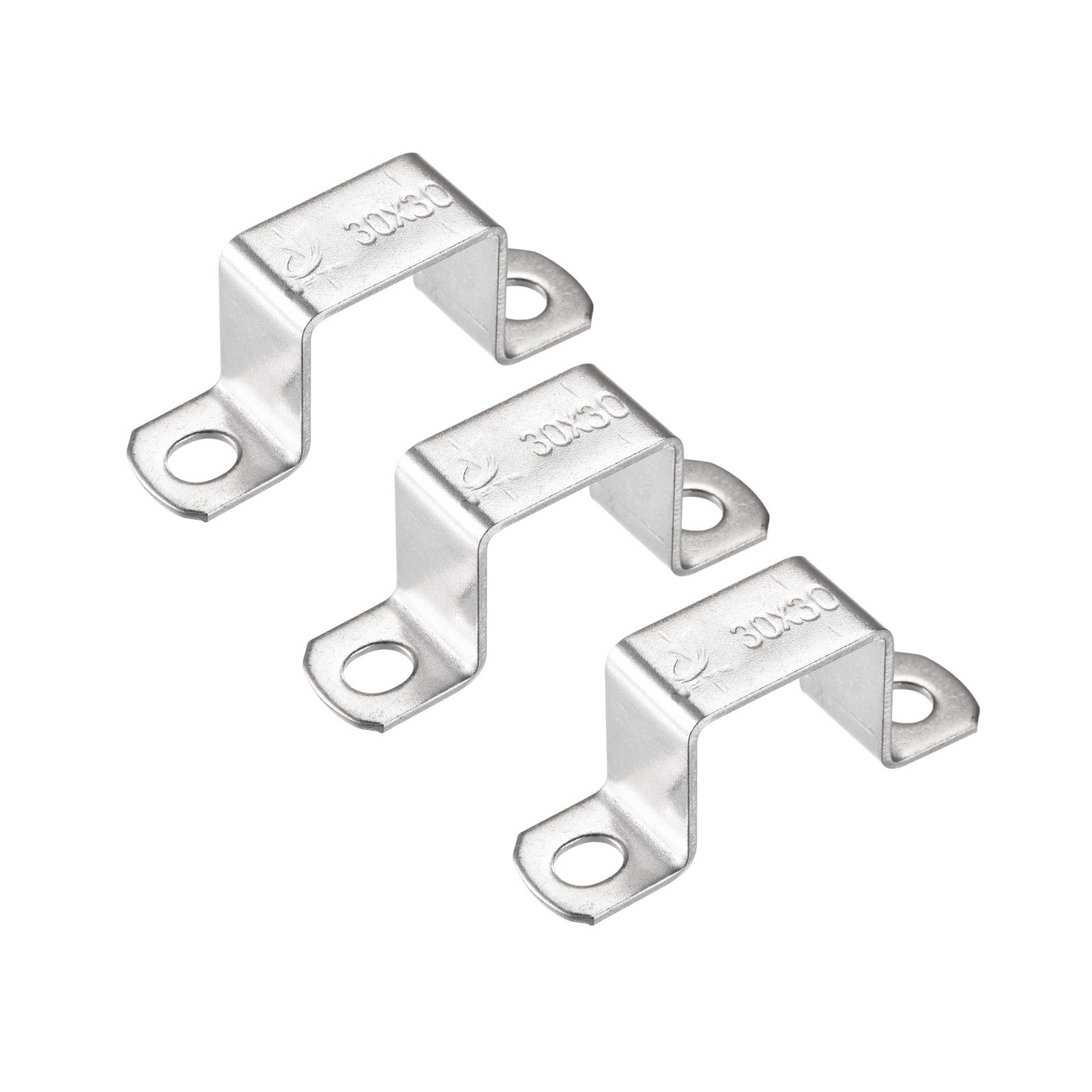 6pack U Shaped Connector Bracket 28 x 32mm 304 Stainless Steel