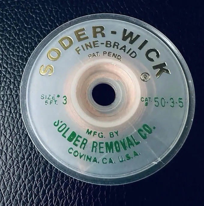 Harris Solder Kit- Silver Bearing Solder with Liquid Flux & Solder wick