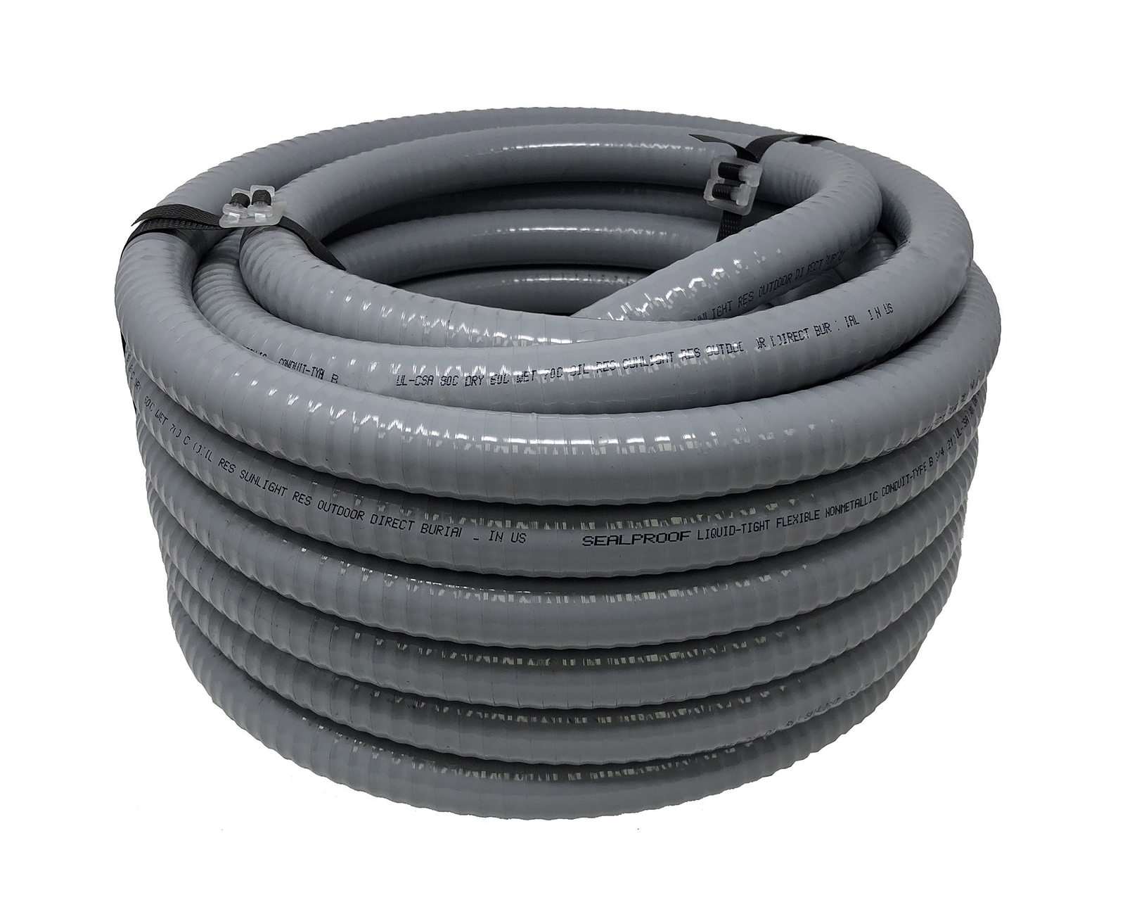 Sealproof 2-Inch Flexible Non-metallic Liquid-Tight Electrical Conduit Type B…