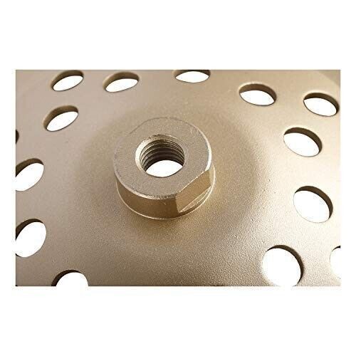7″ Concrete Grinding Cup Wheels 24 Seg Diamond Abrasive Segments 5/8″-11 Arbor