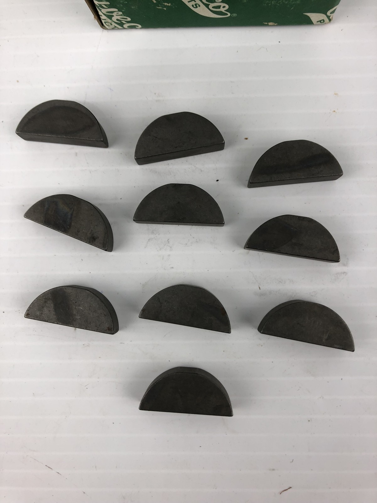 AU-VE-CO 3896 No C Woodruff Keys 5/16″ x 1-1/8″ 1035 Carbon Steel – Lot of 10