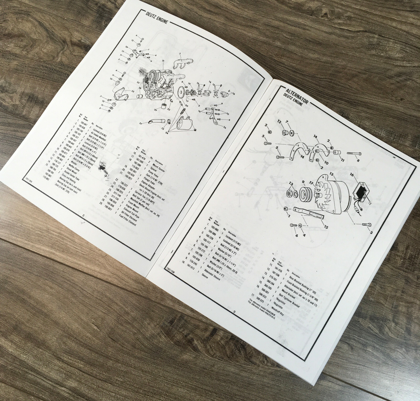 Ditch Witch 350Sx Tractor Trencher Plow Parts Manual Catalog Assembly Book