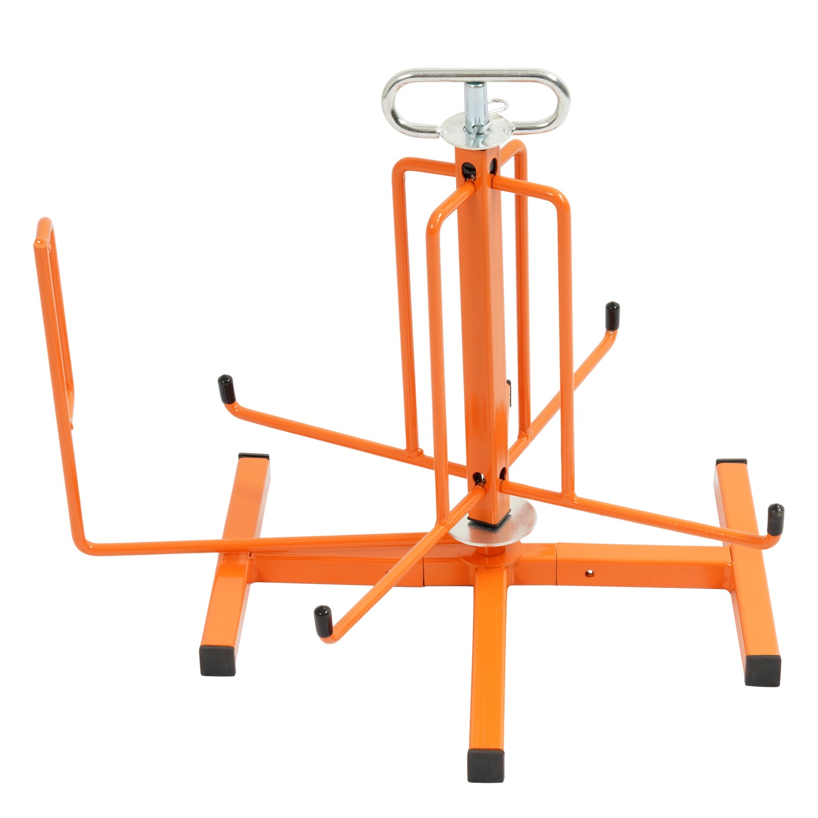 100LBS Cable Spool Dispenser Floor or Stud Mounted Steel Wire De-Reeler Reel MC