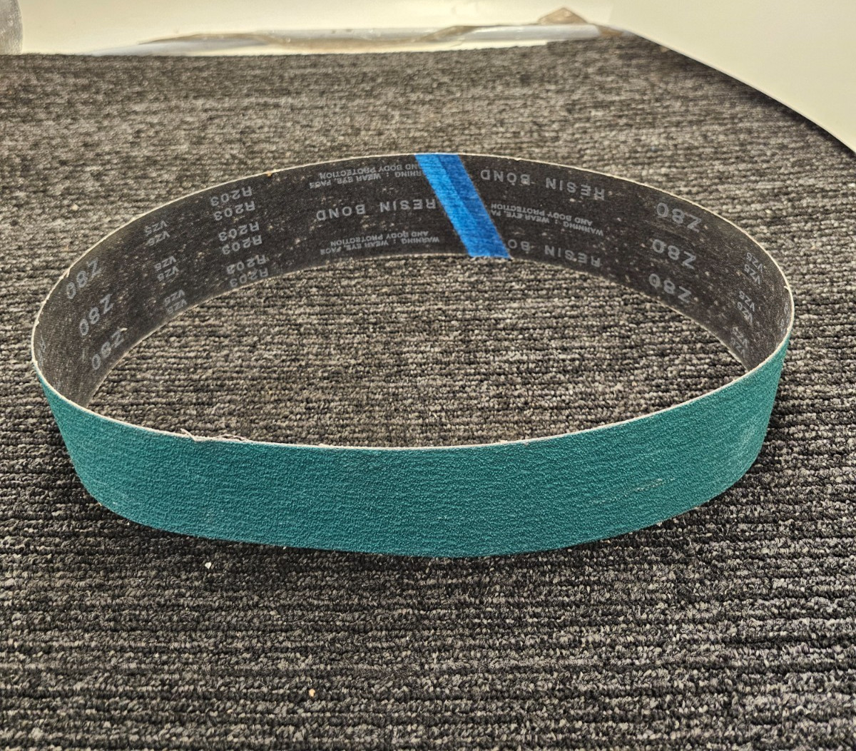 (QTY 9) Resin Bond R203 Z80 VZ5 Abrasive Sanding Belt Fits Zirconia Global