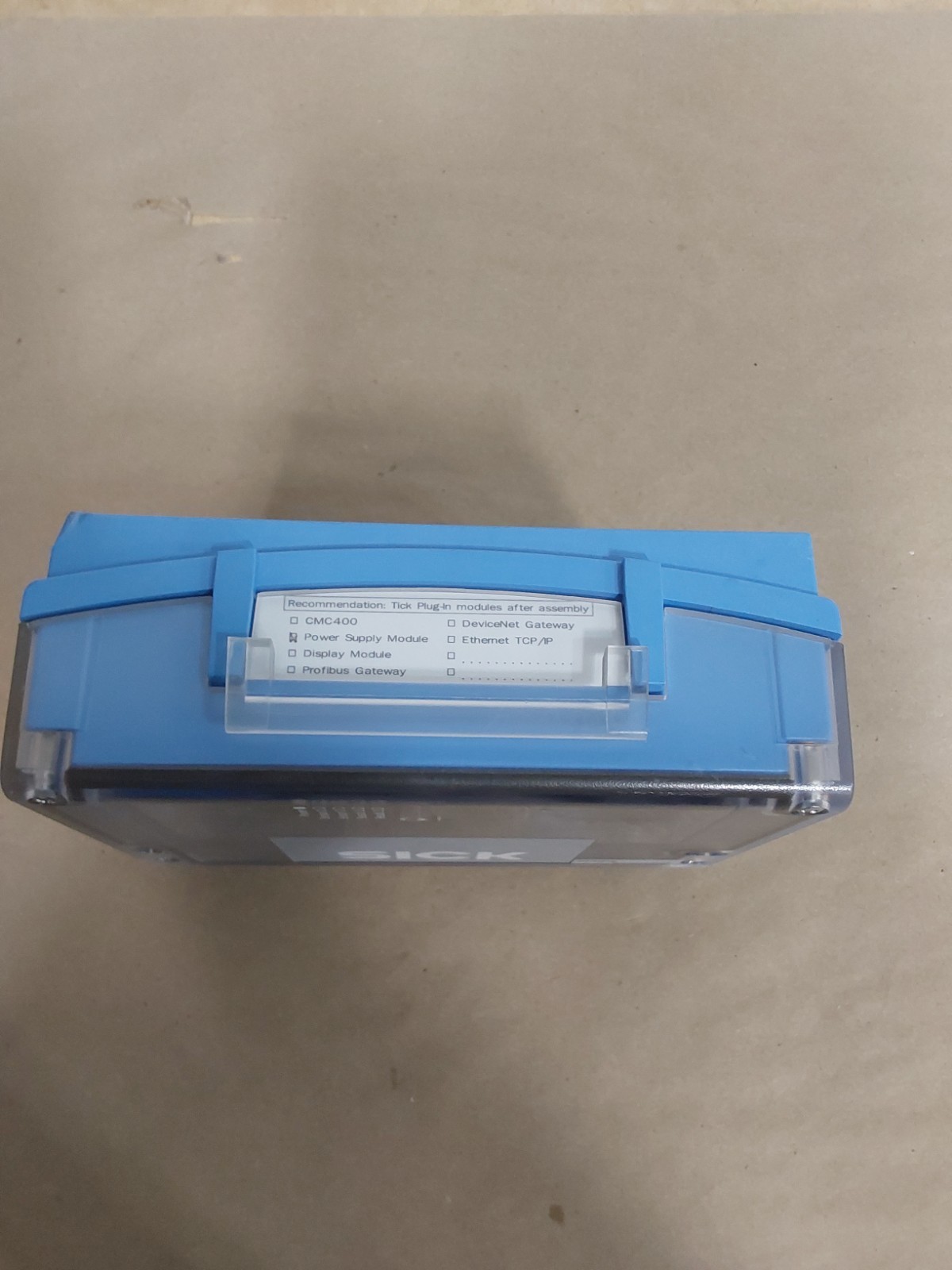 Sick CDM420-0102 Damaged Case