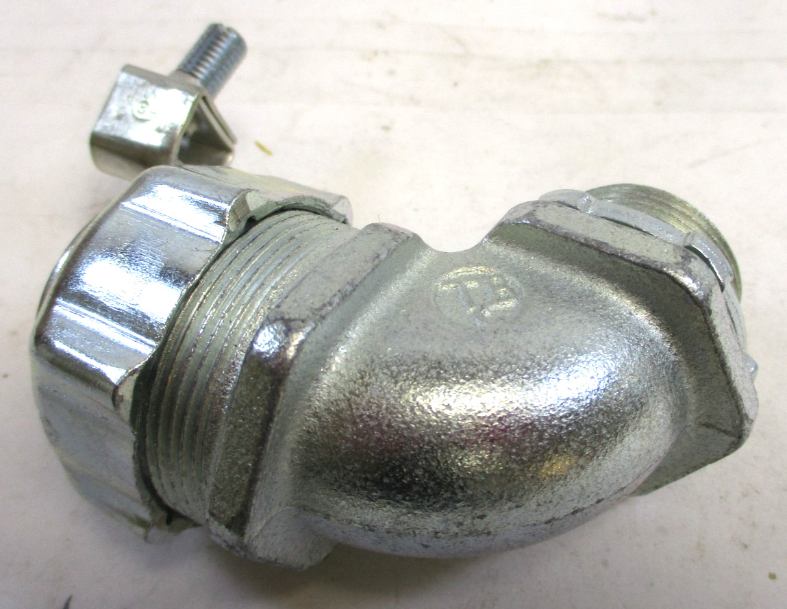 THOMAS & BETTS, 5253GR, 3/4″ LIQUID TIGHT CONNECTOR, LOT OF 10 , SURPLUS