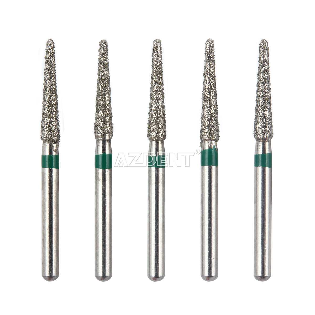 100 Types AZDENT Dental FG Diamond Burs for High Speed Handpiece Friction Grip
